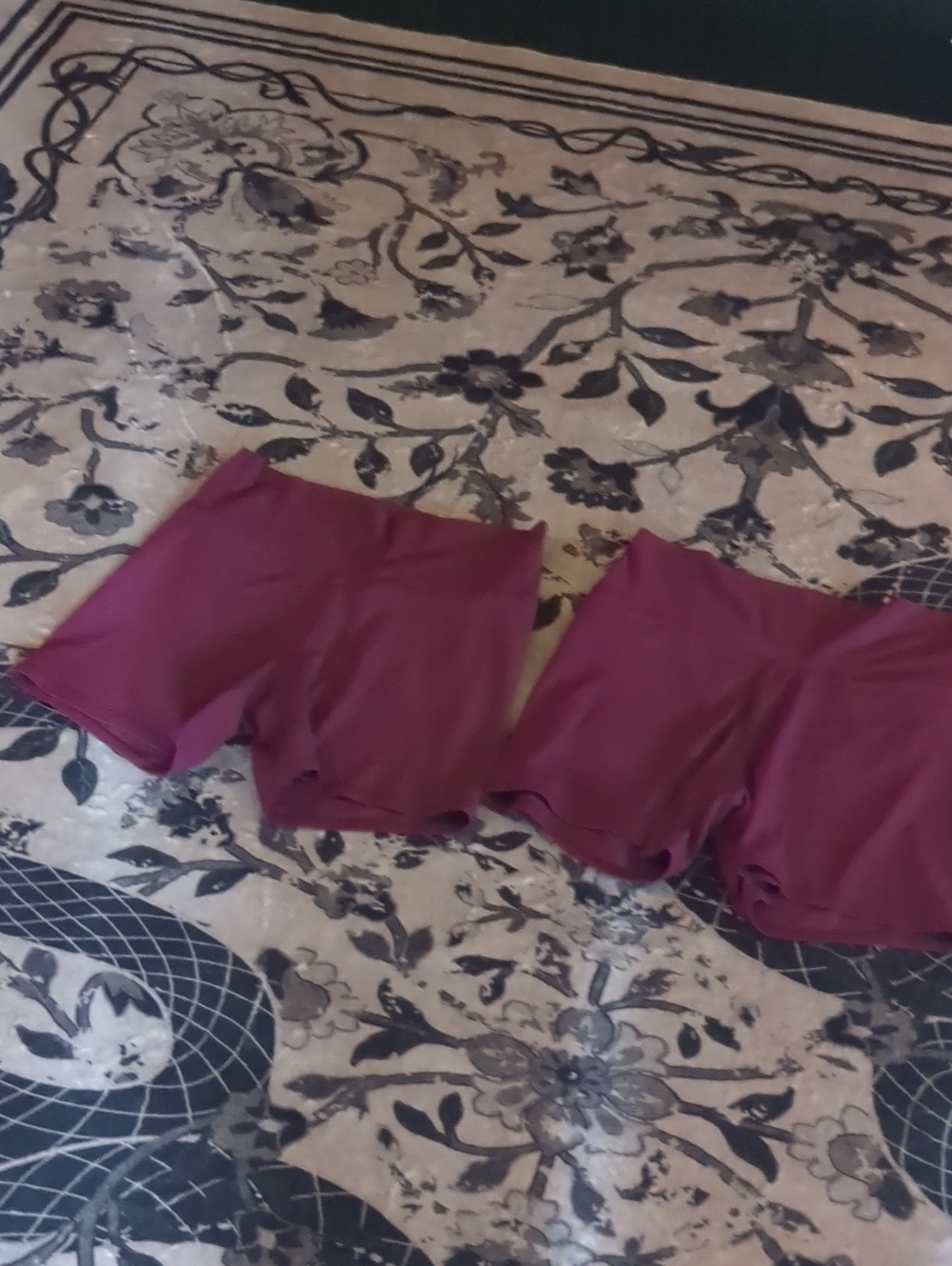 Avia Wine Burgundy Athletic Shorts Sz XXL 20  ♥️ 2 Pair Lot ♥️ Inside Pocket